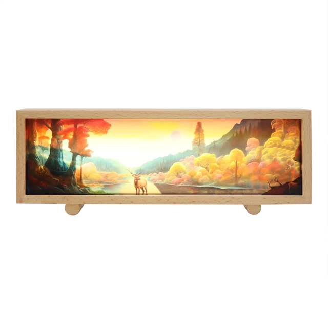 カスタマイズされたデザインアクリルランプタッチ調光のLEDライトボックス