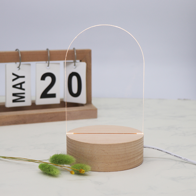 アーチ形状diyアクリルナイトライト