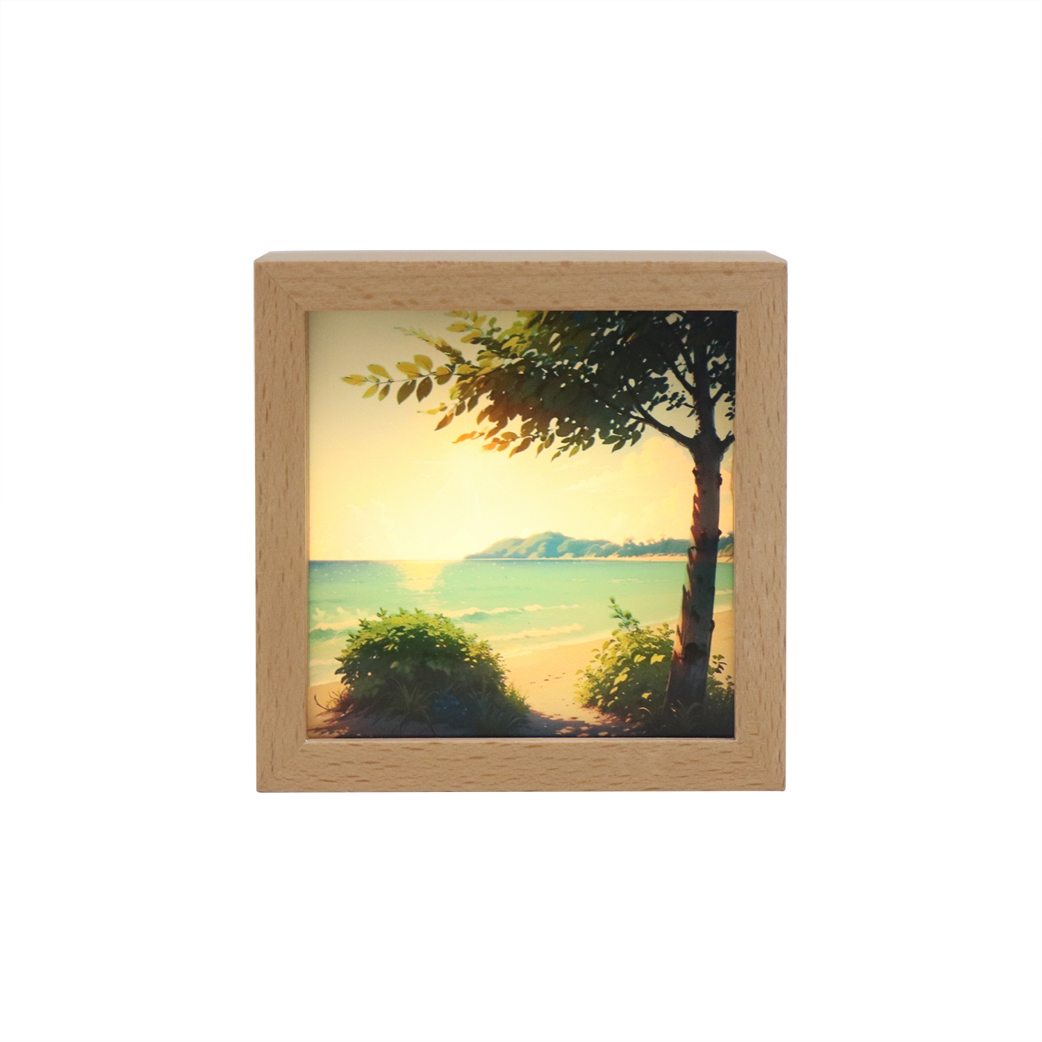 カスタムデザインライトフォトフレームスクエアLEDライトボックス