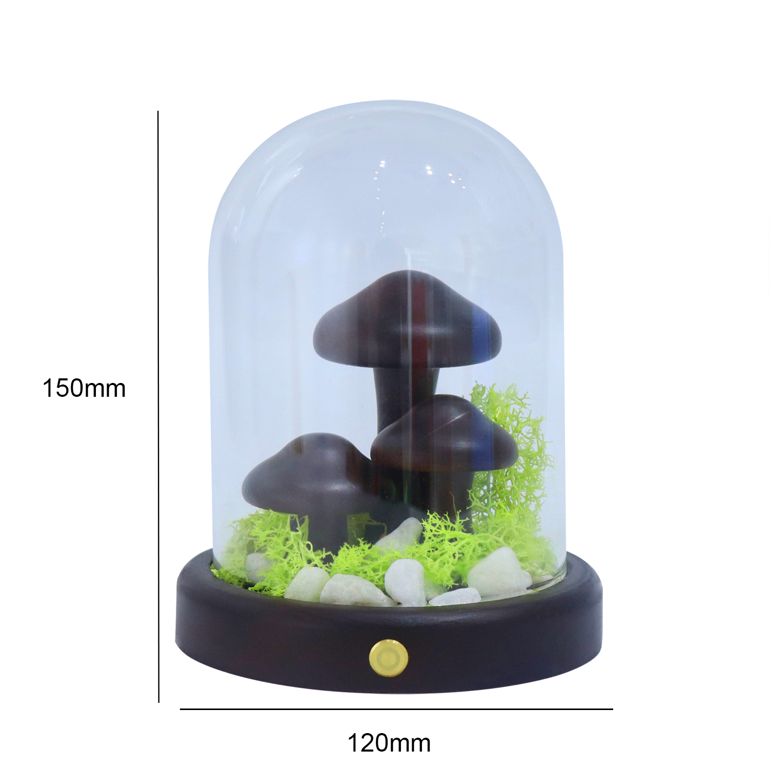 アマゾンコードレステーブルランプマッシュルームランプビンテージナイトライト