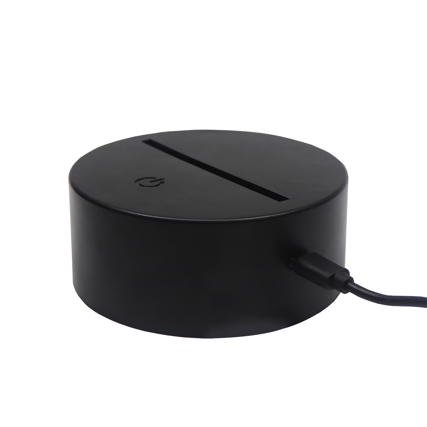 アクリルの黒いABS LEDランプホルダー